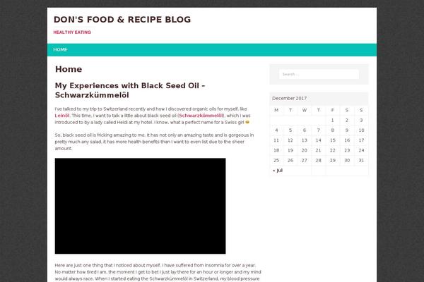 Tortuga theme site design template sample