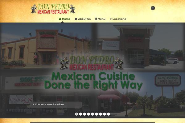 Dine & Drink theme site design template sample