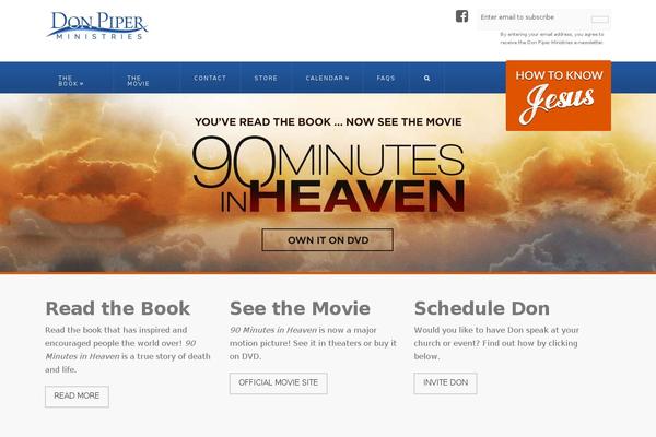 X Child theme site design template sample
