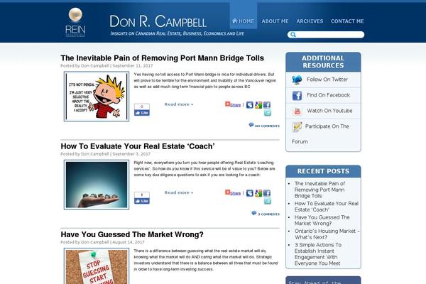 Rein theme websites examples