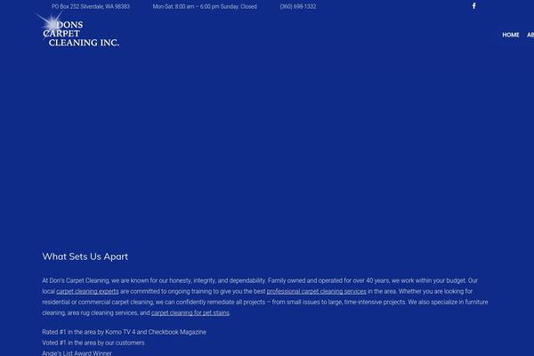 Site using Cleaning_services-core plugin