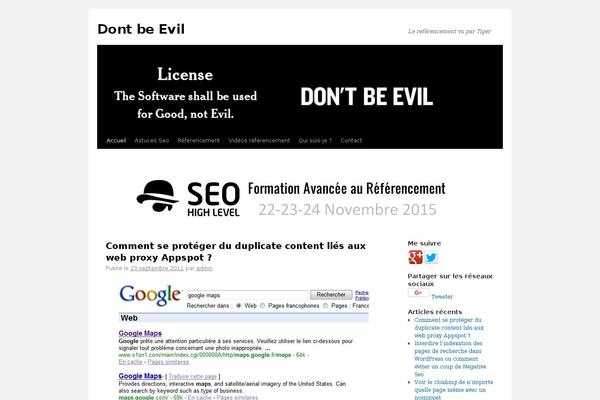 Twentytenfive theme site design template sample