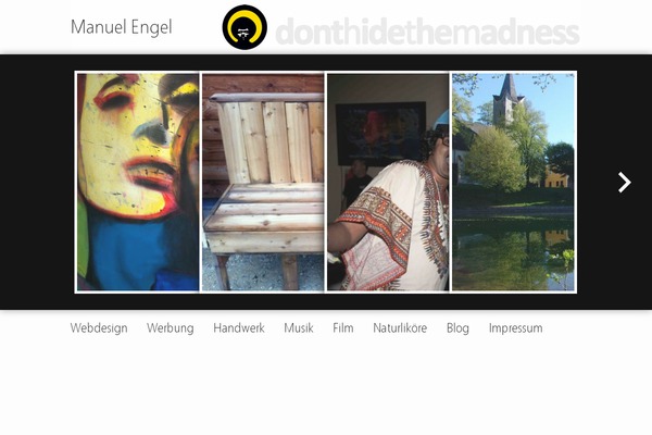 Cartel theme site design template sample