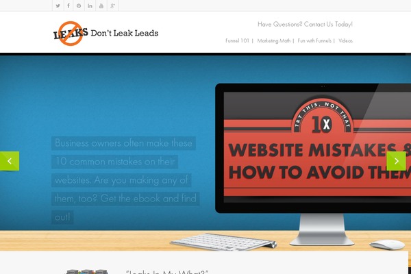 dontleakleads.com site used Salient-child-dll