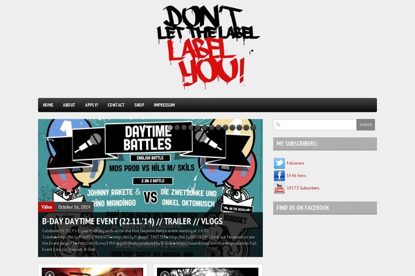 Boulevard theme site design template sample