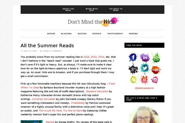 Genesis theme site design template sample