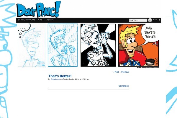 ComicPress theme site design template sample