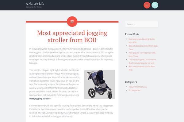Sorbet theme site design template sample