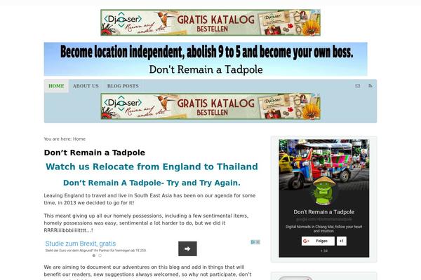 Canvas theme site design template sample