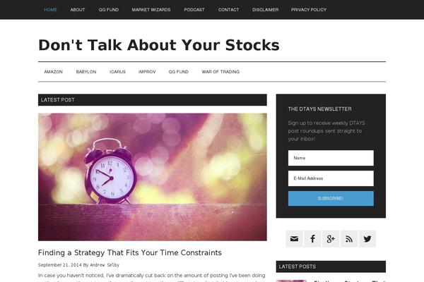 Site using Simple Social Icons plugin