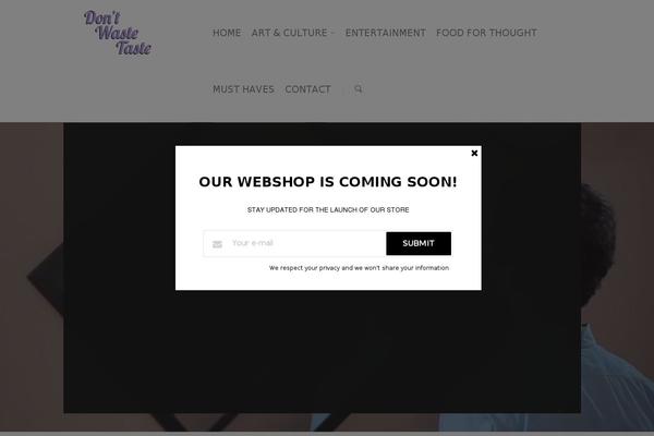 Site using Pop-Up CC plugin