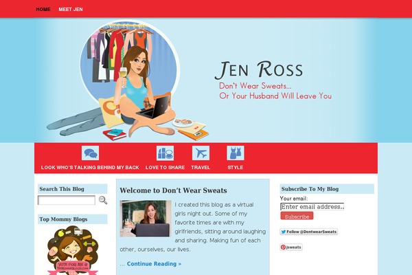 Site using Shopbop Widget plugin