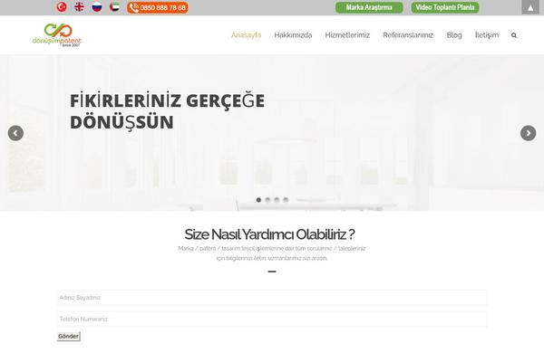 Tower theme site design template sample