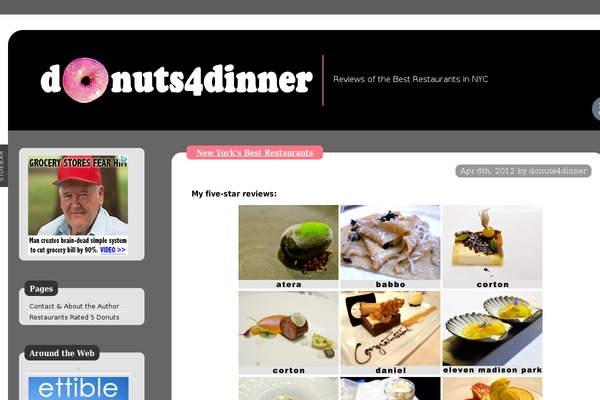 Ahimsa theme site design template sample