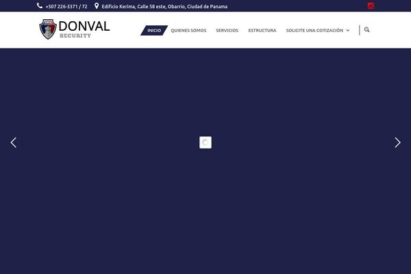 donvalsecurity.com site used The-guard