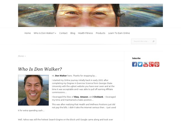 Evolution theme site design template sample