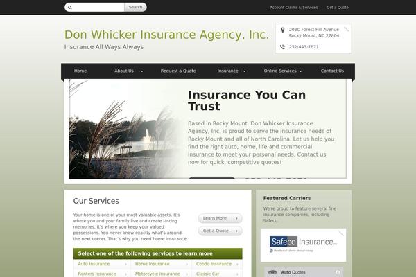 donwhicker.com site used Template4v2