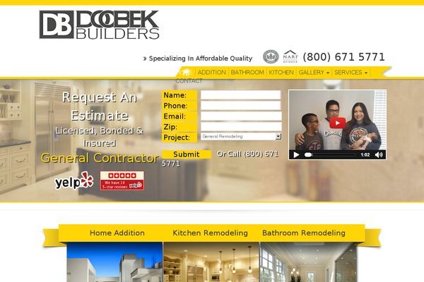 Roots theme site design template sample