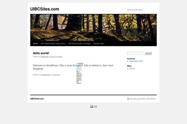 Site using Abtest plugin