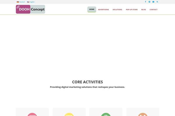 Alterna-child theme site design template sample