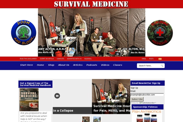 Doom theme websites examples