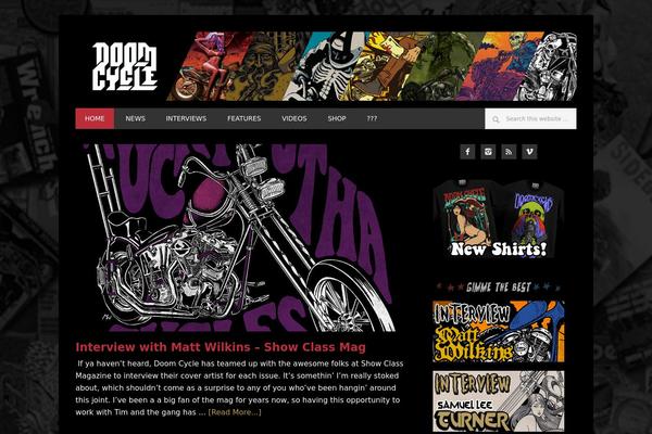 Metro Pro theme site design template sample