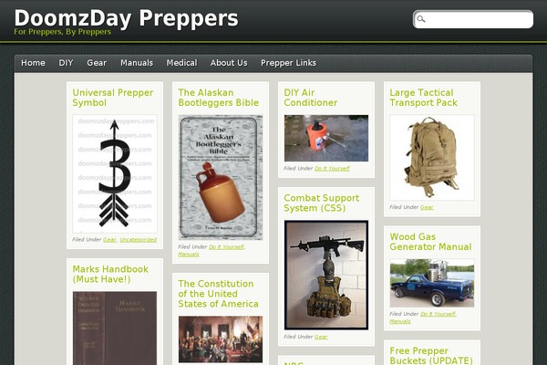 doomzdaypreppers.com site used PinBlack