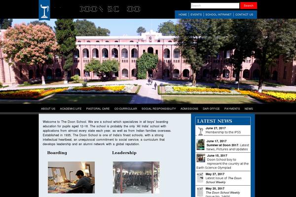 doonschool.com site used Doon