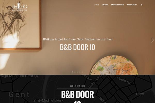 Porcelain theme site design template sample