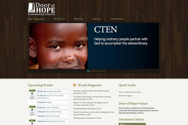 Wp-church theme site design template sample