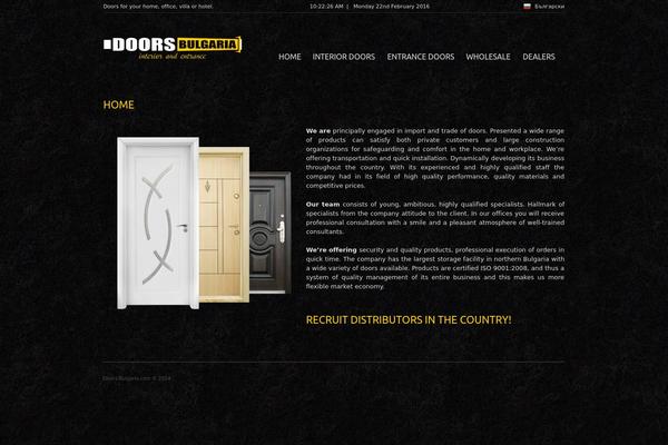 Equilibrium theme site design template sample