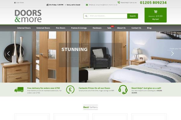 Furnicom theme site design template sample