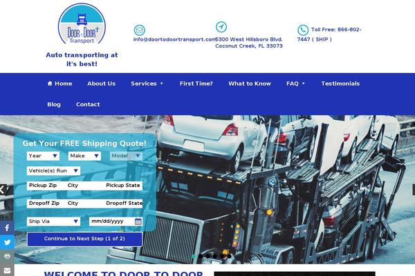 Site using Testimonial Slider plugin