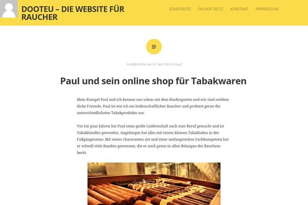 Hew theme site design template sample