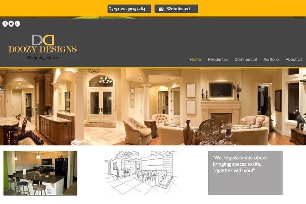Roots Child theme site design template sample