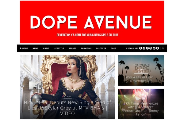 Hickory theme site design template sample