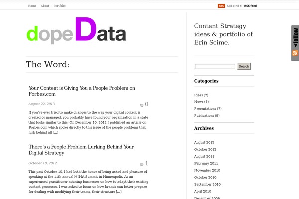 Inuitypes theme site design template sample