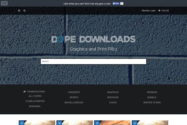 dopedownloads.com site used Stocky
