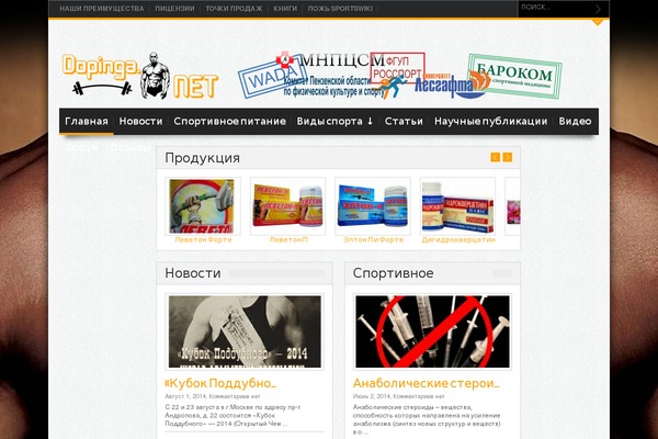 Gameleon theme site design template sample