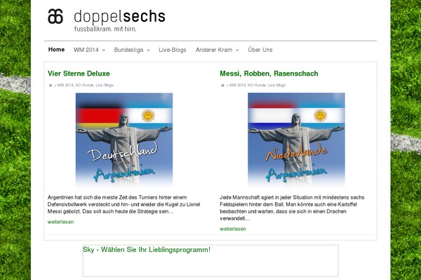 doppel-sechs.de site used Pure Magazine