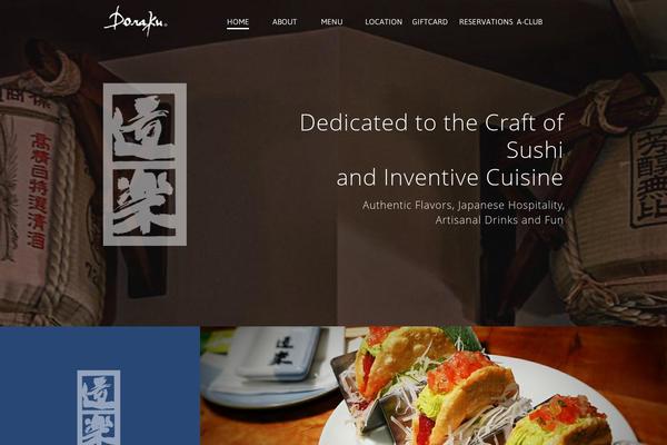 Enfold theme site design template sample