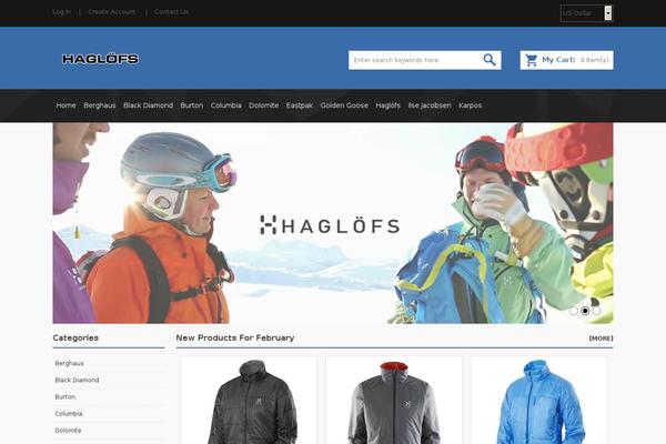 BrickYard theme site design template sample
