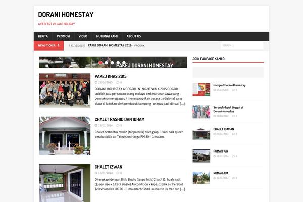 Adelle theme site design template sample