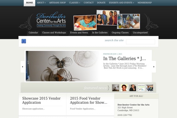 eNews theme site design template sample