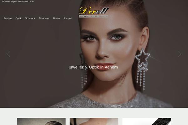 KALLYAS Child theme site design template sample
