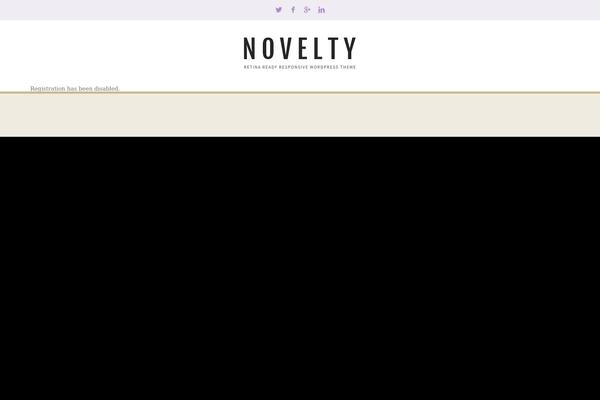 Novelty theme site design template sample