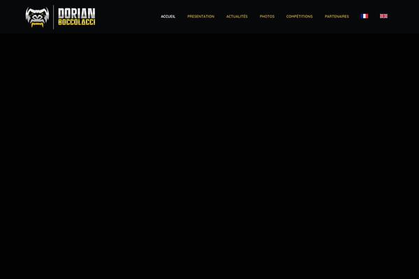 dorianboccolacci.com site used Betheme-pilotes
