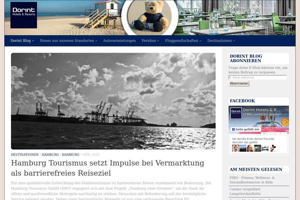 Palm Beach theme site design template sample