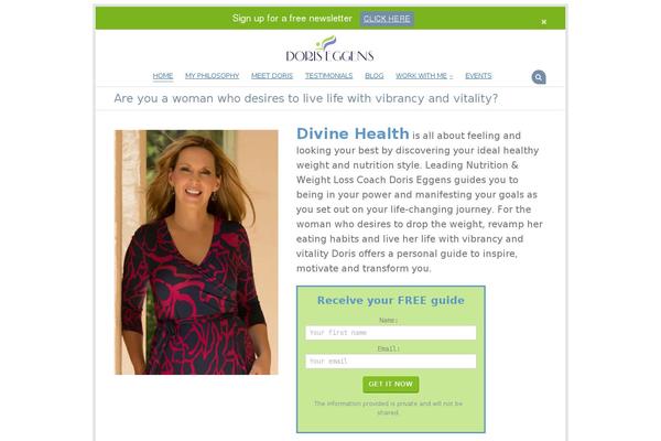 doriseggens.com site used Hello Elementor