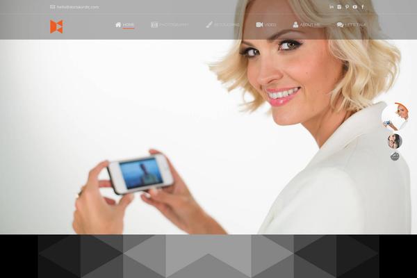 Armada theme site design template sample